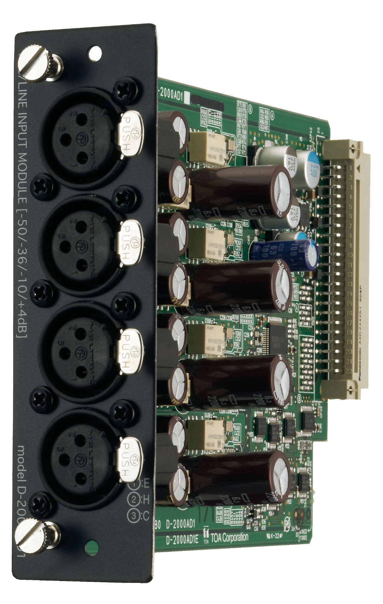 Mic/Line Input Module (monaural type)