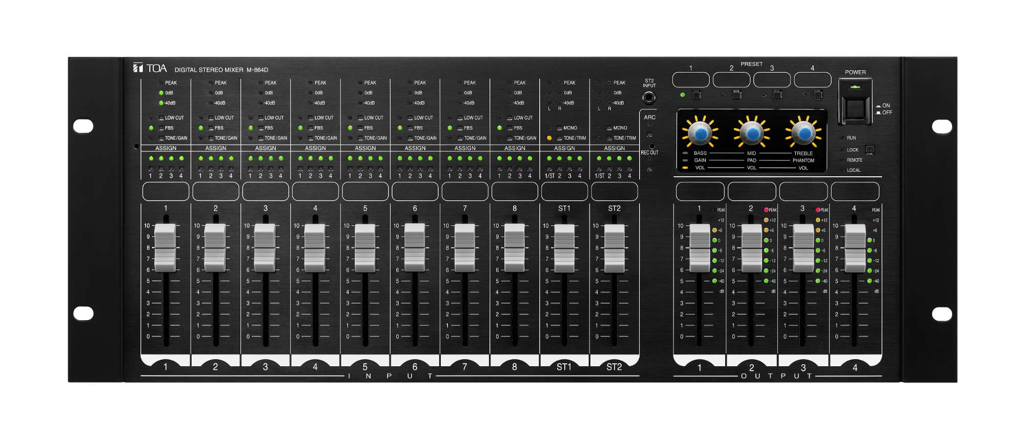 Digital Stereo Mixer