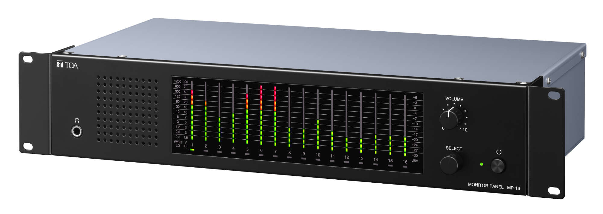 16 Channel Audio Monitor Panel