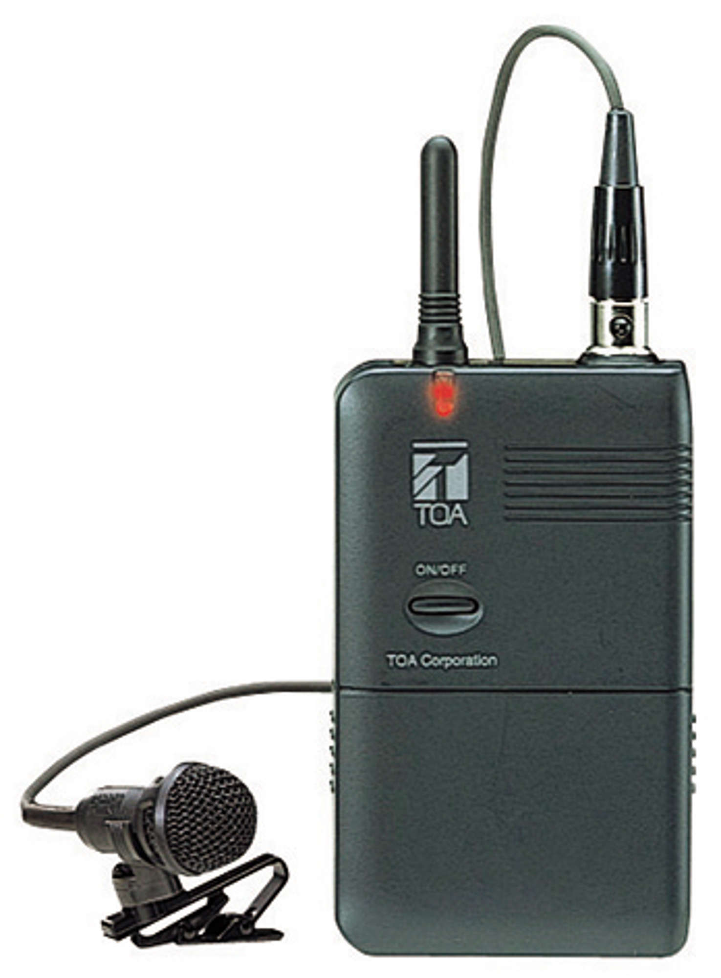 Wireless Transmitter with Lavalier Microphone